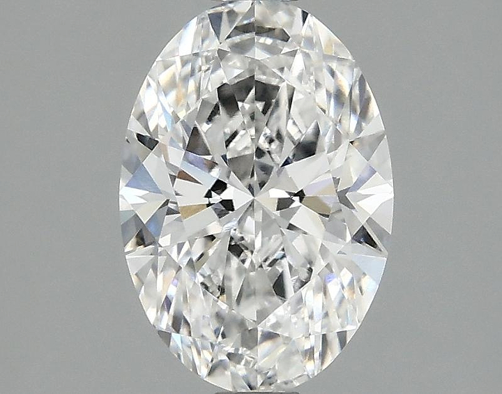 1.5 Carat Oval Shaped Ideal Cut VVS2 IGI Certified Lab Grown Diamond
