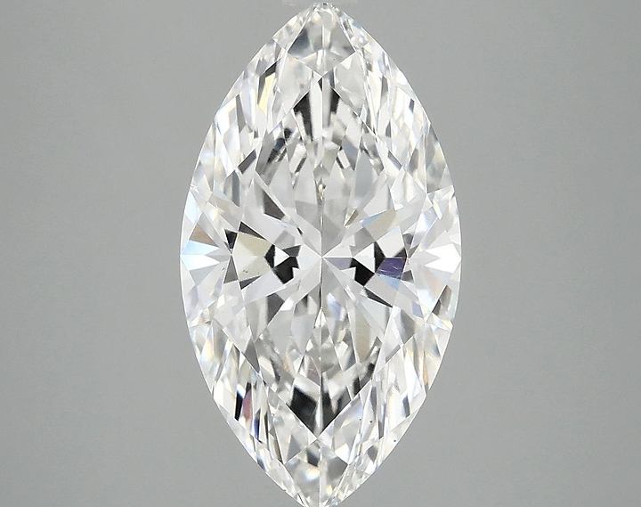 3.09 Carat Marquise Shaped Excellent Cut VS1 IGI Certified Lab Grown Diamond