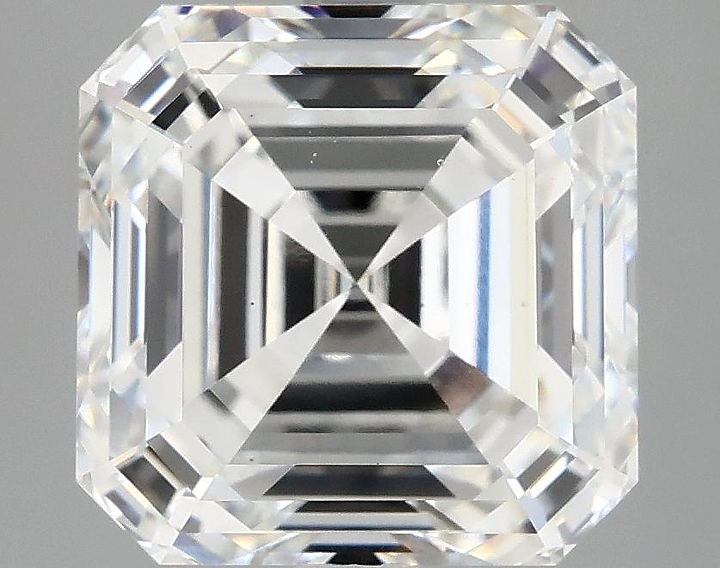 5.07 Carat Asscher Shaped Excellent Cut VS1 IGI Certified Lab Grown Diamond