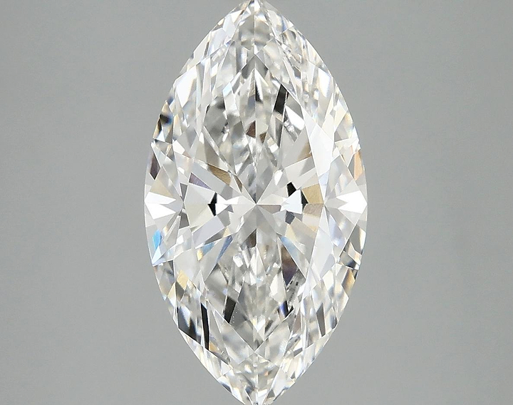 3.02 Carat Marquise Shaped Excellent Cut VVS1 IGI Certified Lab Grown Diamond