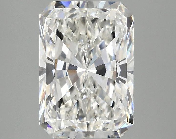 3.08 Carat Radiant Shaped Ideal Cut VVS2 IGI Certified Lab Grown Diamond