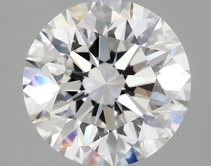 3.09 Carat Round Shaped Excellent Cut VVS2 IGI Certified Lab Grown Diamond