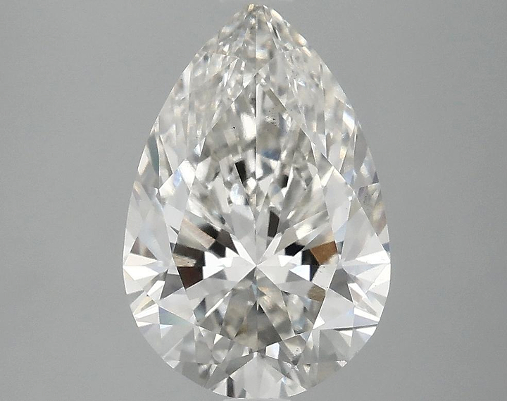 2.59 Carat Pear Shaped Excellent Cut VS2 IGI Certified Lab Grown Diamond