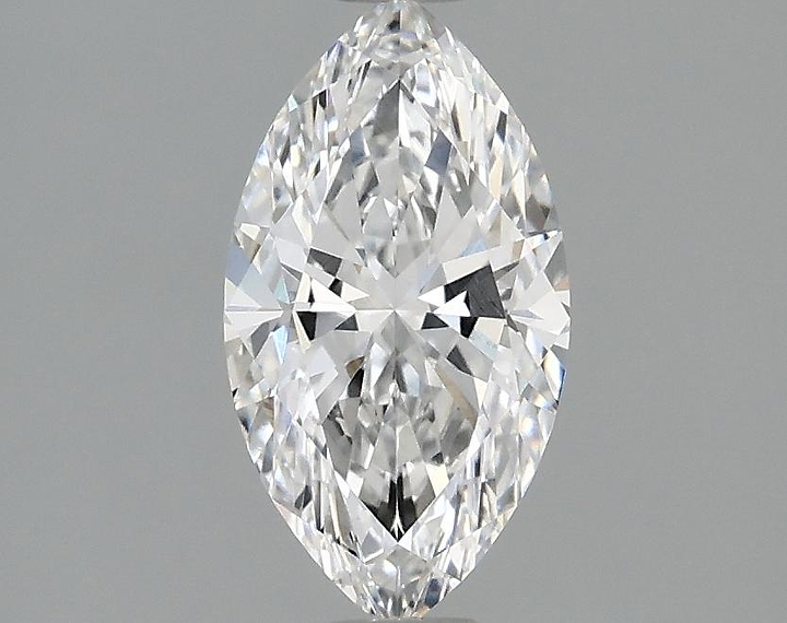 1.03 Carat Marquise Shaped Excellent Cut VVS2 IGI Certified Lab Grown Diamond