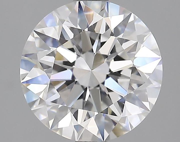 3.1 Carat Round Shaped Excellent Cut VVS2 IGI Certified Lab Grown Diamond