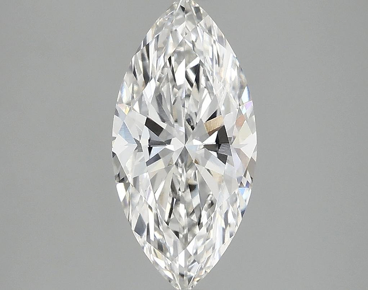 1.58 Carat Marquise Shaped Excellent Cut VVS2 IGI Certified Lab Grown Diamond