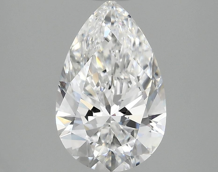2.09 Carat Pear Shaped Ideal Cut VVS2 IGI Certified Lab Grown Diamond
