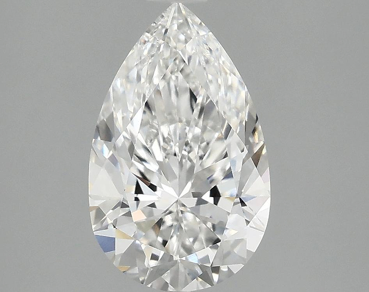 2.05 Carat Pear Shaped Ideal Cut VS1 IGI Certified Lab Grown Diamond