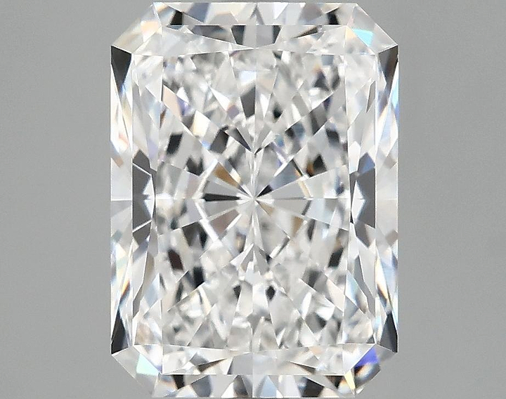 4.18 Carat Radiant Shaped Excellent Cut VVS2 IGI Certified Lab Grown Diamond