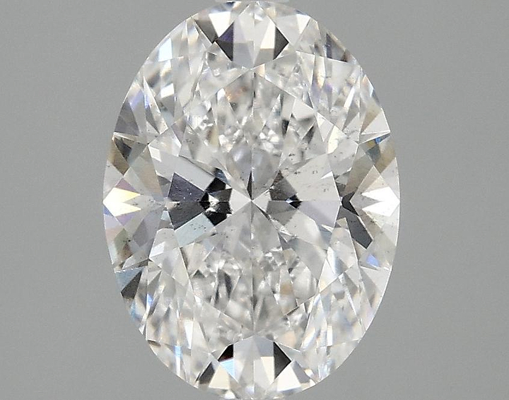 2.07 Carat Oval Shaped Excellent Cut SI1 IGI Certified Lab Grown Diamond