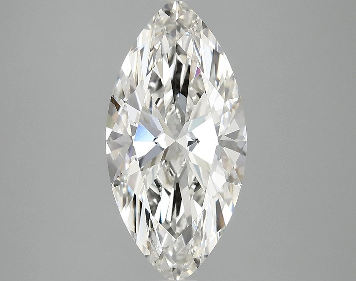 3.04 Carat Marquise Shaped Excellent Cut VVS2 IGI Certified Lab Grown Diamond