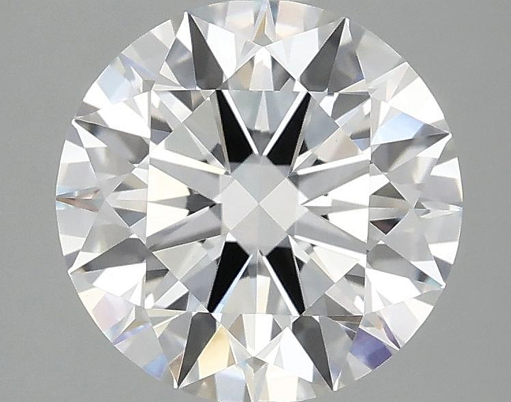 2.57 Carat Round Shaped Ideal Cut VVS2 IGI Certified Lab Grown Diamond