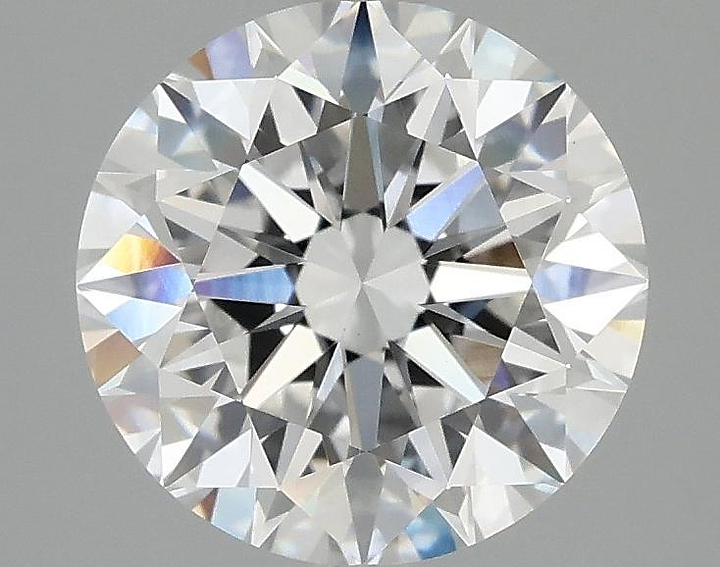 2.58 Carat Round Shaped Excellent Cut VS1 IGI Certified Lab Grown Diamond