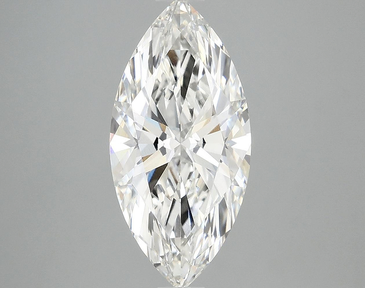 2.81 Carat Marquise Shaped Excellent Cut VS1 IGI Certified Lab Grown Diamond