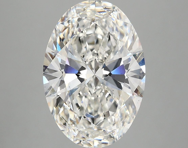 3.87 Carat Oval Shaped Ideal Cut VS2 IGI Certified Lab Grown Diamond
