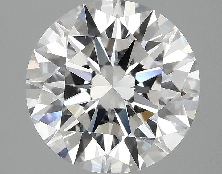 3.08 Carat Round Shaped Ideal Cut VS1 IGI Certified Lab Grown Diamond