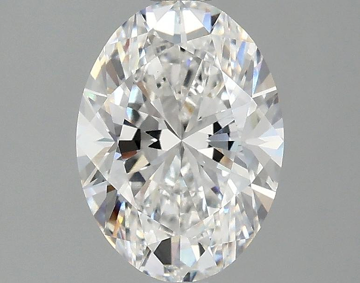 1.55 Carat Oval Shaped Excellent Cut VVS2 IGI Certified Lab Grown Diamond