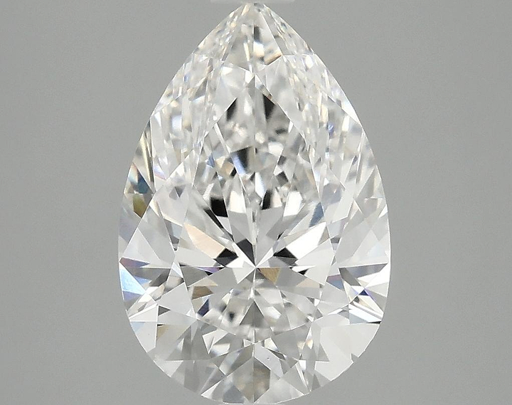 2.93 Carat Pear Shaped Excellent Cut VS1 IGI Certified Lab Grown Diamond