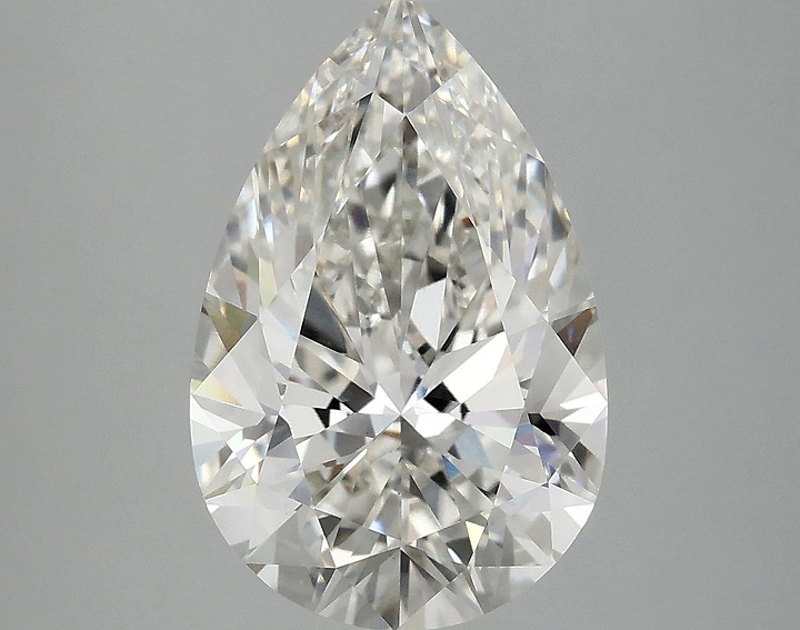 4.02 Carat Pear Shaped Excellent Cut VS1 IGI Certified Lab Grown Diamond