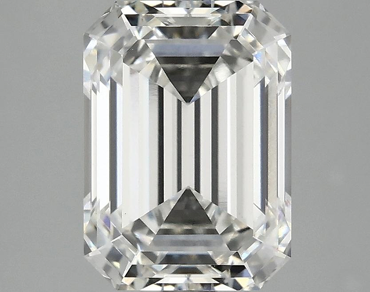 3.1 Carat Emerald Shaped Ideal Cut VS1 IGI Certified Lab Grown Diamond