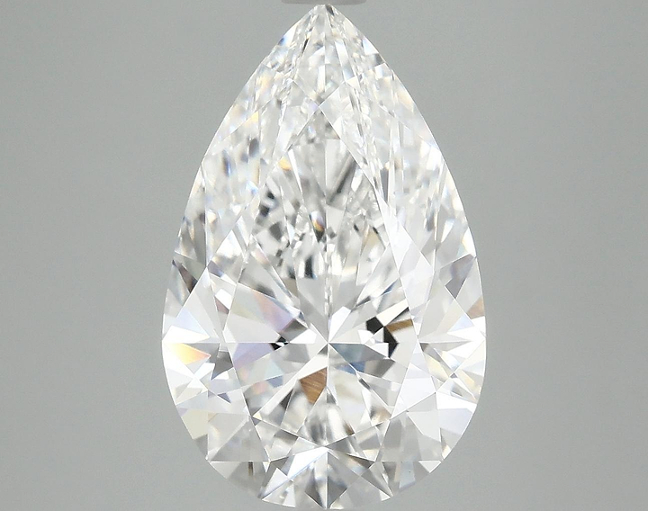 5.05 Carat Pear Shaped Ideal Cut VS1 IGI Certified Lab Grown Diamond