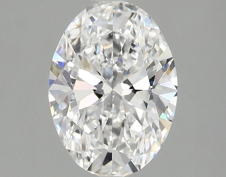 1.54 Carat Oval Shaped Ideal Cut VVS2 IGI Certified Lab Grown Diamond