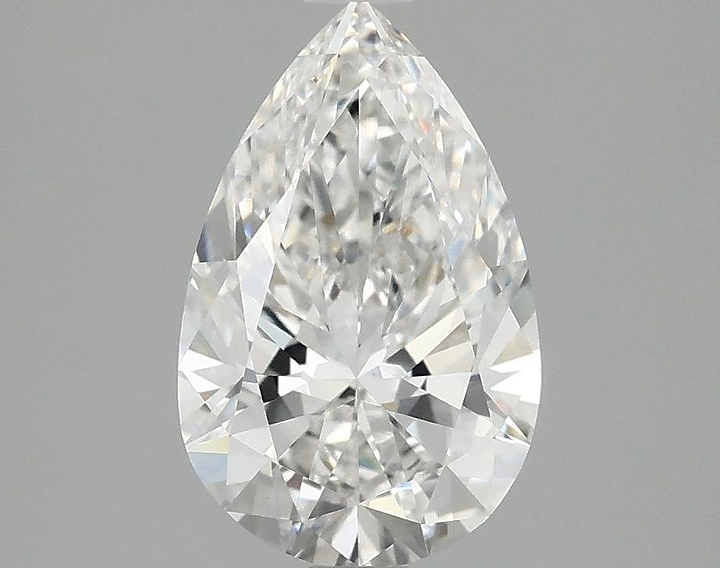 1.98 Carat Pear Shaped Ideal Cut VVS2 IGI Certified Lab Grown Diamond