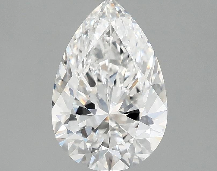 1.6 Carat Pear Shaped Excellent Cut VVS2 IGI Certified Lab Grown Diamond