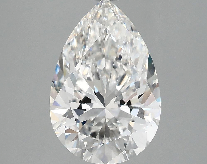 3.05 Carat Pear Shaped Excellent Cut VS1 IGI Certified Lab Grown Diamond