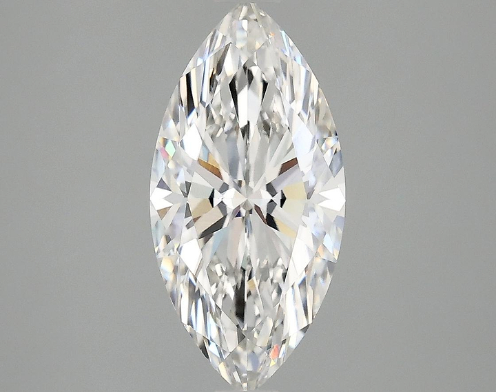 2.04 Carat Marquise Shaped Ideal Cut VVS2 IGI Certified Lab Grown Diamond