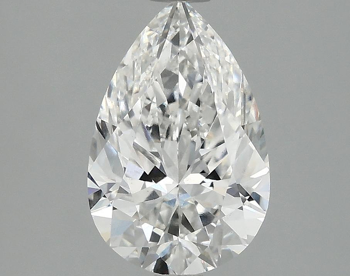 2.08 Carat Pear Shaped Excellent Cut VS1 IGI Certified Lab Grown Diamond