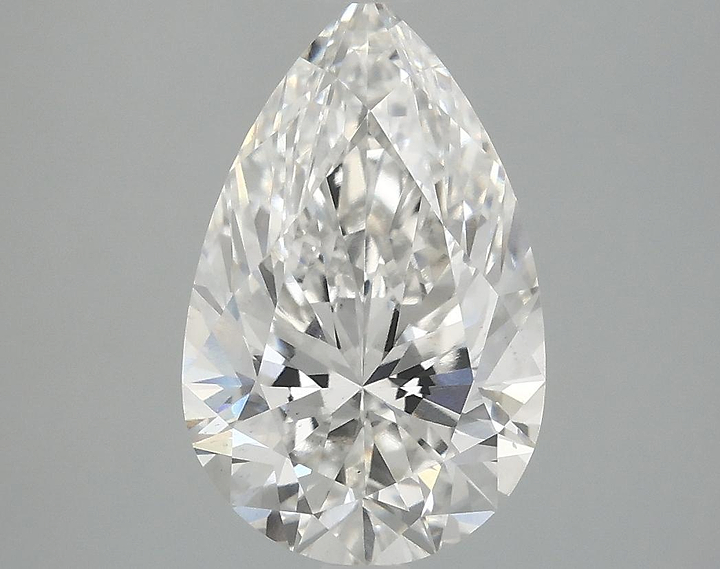 3.03 Carat Pear Shaped Ideal Cut VS2 IGI Certified Lab Grown Diamond