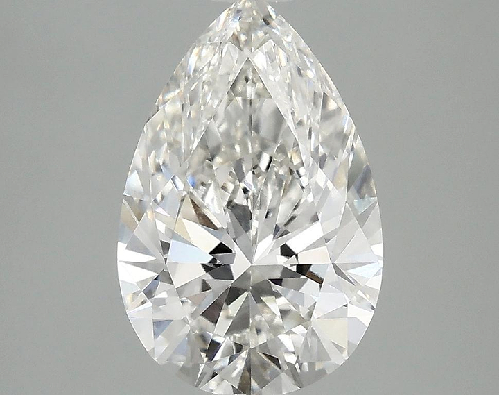 2.58 Carat Pear Shaped Excellent Cut VVS2 IGI Certified Lab Grown Diamond