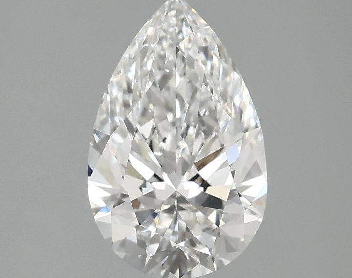 1.59 Carat Pear Shaped Ideal Cut VVS2 IGI Certified Lab Grown Diamond