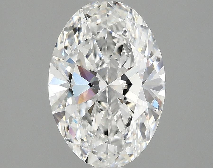 2.1 Carat Oval Shaped Ideal Cut VS1 IGI Certified Lab Grown Diamond