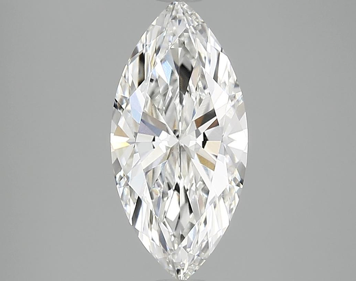 1.99 Carat Marquise Shaped Excellent Cut VVS2 IGI Certified Lab Grown Diamond