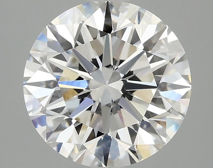 3.07 Carat Round Shaped Excellent Cut VS1 IGI Certified Lab Grown Diamond