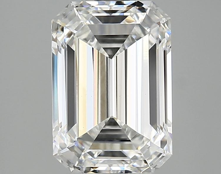 2.97 Carat Emerald Shaped Ideal Cut VS1 IGI Certified Lab Grown Diamond