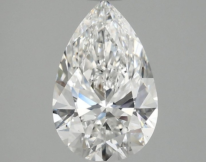 1.97 Carat Pear Shaped Ideal Cut VS1 IGI Certified Lab Grown Diamond