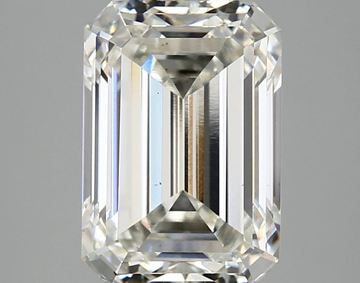 4.05 Carat Emerald Shaped Ideal Cut VS2 IGI Certified Lab Grown Diamond