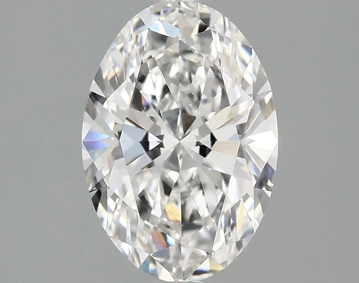 1.54 Carat Oval Shaped Ideal Cut VVS2 IGI Certified Lab Grown Diamond