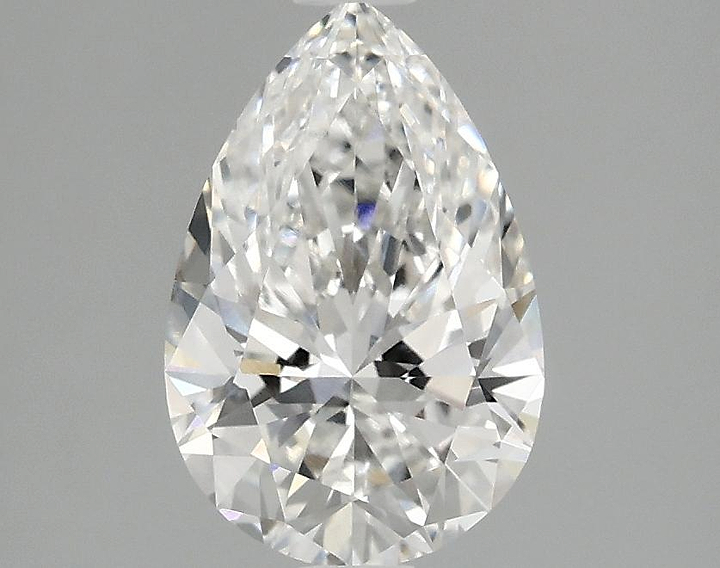 1.52 Carat Pear Shaped Excellent Cut VVS1 IGI Certified Lab Grown Diamond