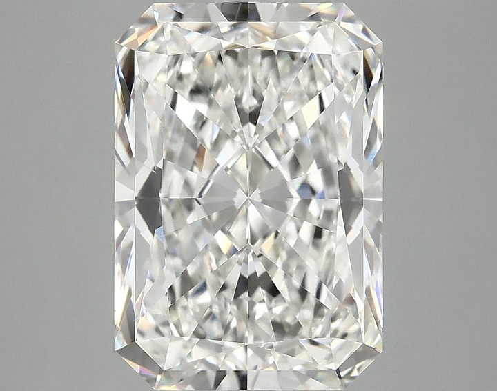 4.09 Carat Radiant Shaped Ideal Cut VVS2 IGI Certified Lab Grown Diamond