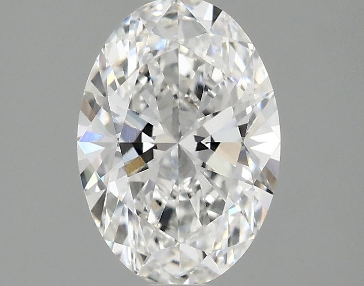 1.54 Carat Oval Shaped Ideal Cut VVS2 IGI Certified Lab Grown Diamond