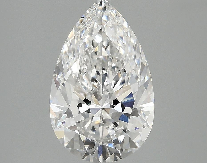 2.1 Carat Pear Shaped Ideal Cut VVS2 IGI Certified Lab Grown Diamond