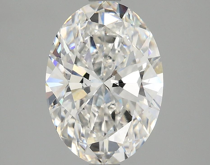 2.52 Carat Oval Shaped Ideal Cut SI1 IGI Certified Lab Grown Diamond