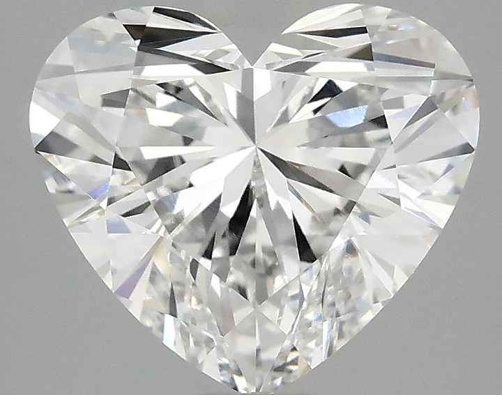 3.09 Carat Heart Shaped Ideal Cut VS1 IGI Certified Lab Grown Diamond