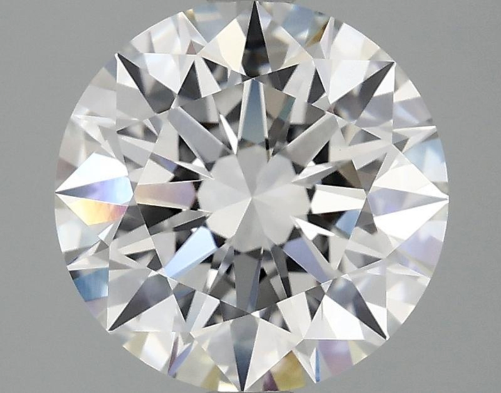 3.09 Carat Round Shaped Ideal Cut VVS2 IGI Certified Lab Grown Diamond