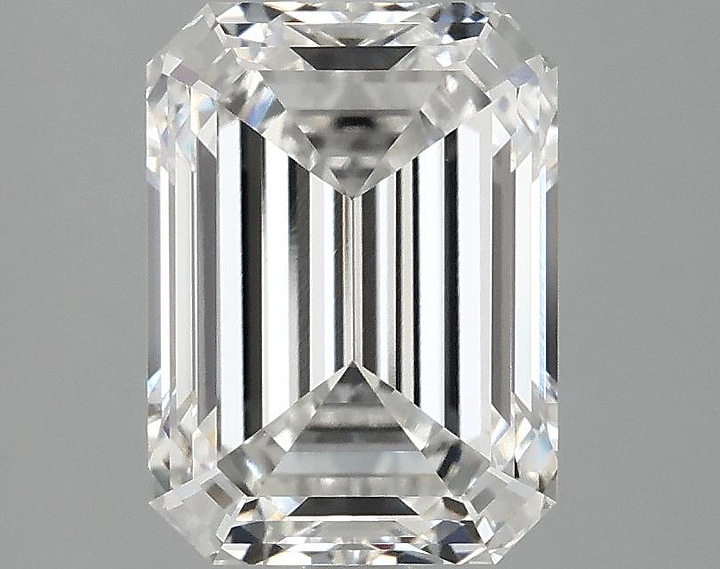 2.97 Carat Emerald Shaped Excellent Cut VS1 IGI Certified Lab Grown Diamond