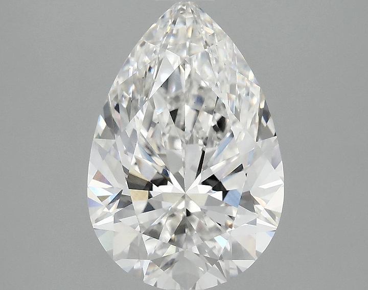 3.04 Carat Pear Shaped Excellent Cut VS1 IGI Certified Lab Grown Diamond